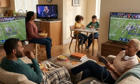 Super Bowl Sunday entertainment plan for the whole house