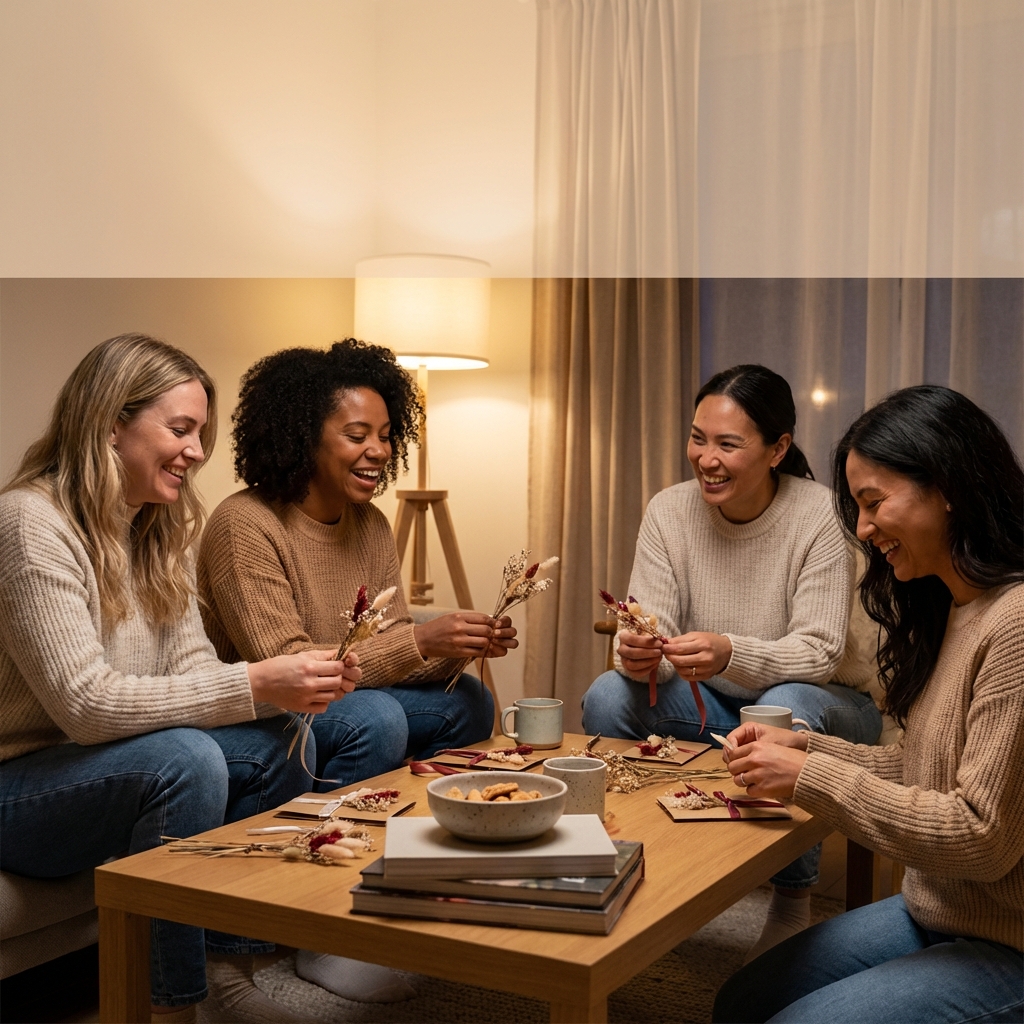 Last-minute Galentine’s watch-and-do night (friendship-focused, low effort)