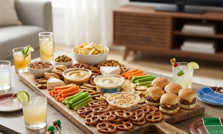 Super Bowl snacks as entertainment: build a themed snack board (no cooking marathon)