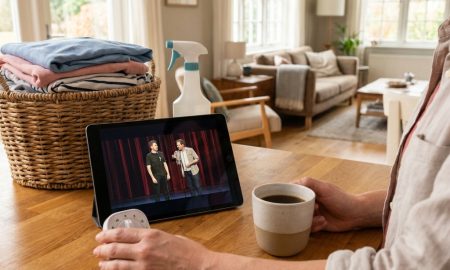 The ‘clean-up and watch’ playlist: pairing chores with short-form entertainment